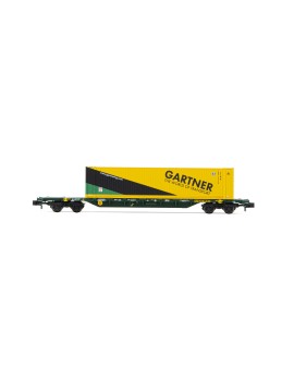 FS CEMAT Sgnss flat wagon + GARTNER container