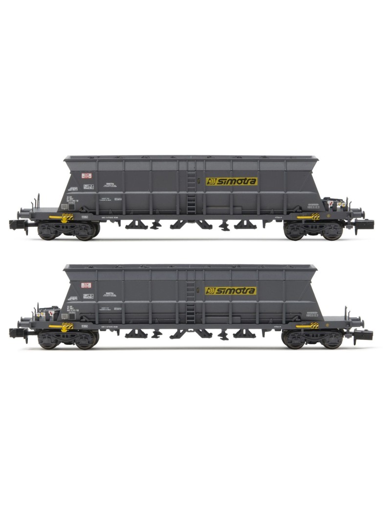 Set de 2 wagons trémie Faoos SNCF Simotra