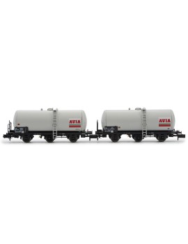 Set of 2 SNCF 3 axles tank...