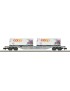 copy of SBB Sgns flat wagon + refrigerated containers COOP