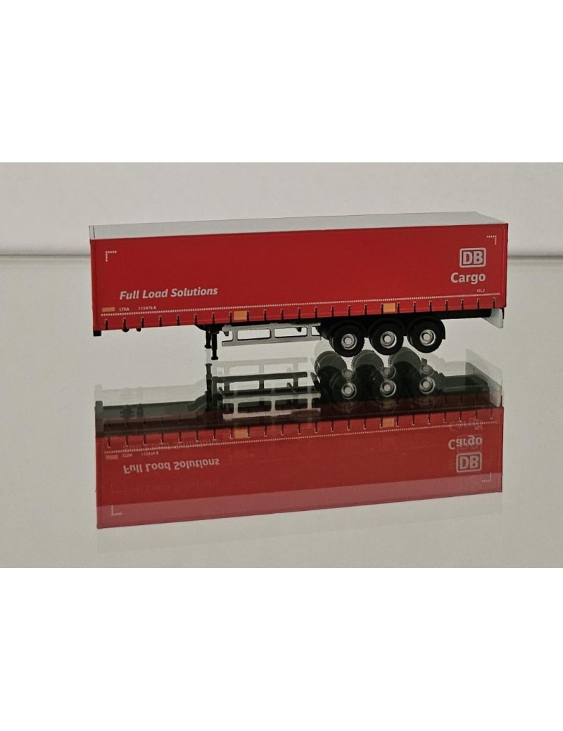 3 axles canvas semi-trailer "DB Cargo Full"