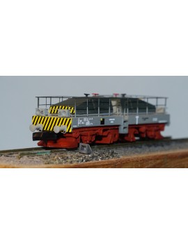 SNCF snow plug wagon Flanger 80 type Chambéry shed.