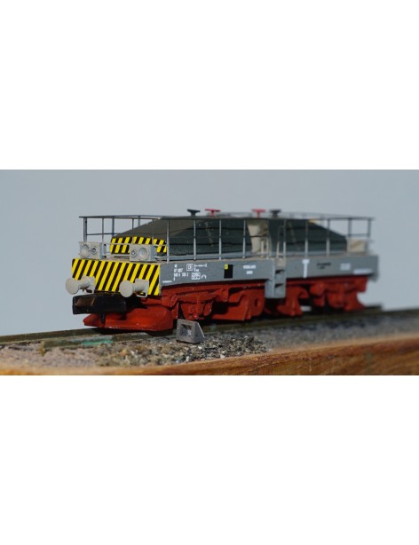 SNCF snow plug wagon Flanger 80 type Chambéry shed.