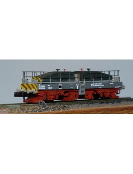 Wagon chasse-neige SNCF Flanger 80 RESEAU