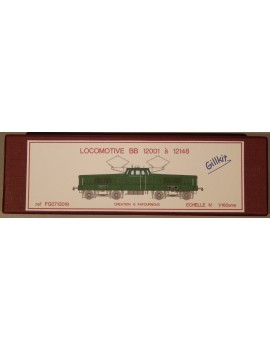 SNCF BB 12001 to 12148 locomotive in kit