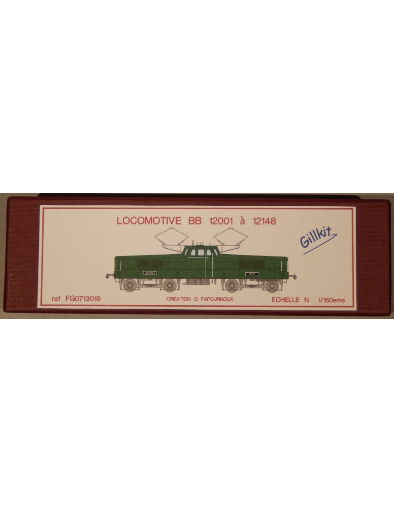 SNCF BB 12001 to 12148 locomotive in kit