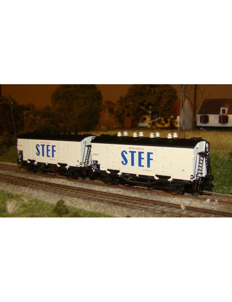 Set 2 wagons Standard Ics/Is STEF