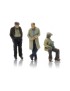 Set of 3 loitering men