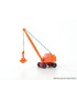 Excavatrice Fuchs F 301 orange et rouge