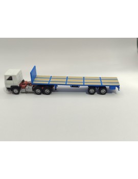 Kit flat semi-trailer with...