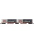 TOUAX Sggmrss 90 wagon + 2 containers 45' CFL multimodal