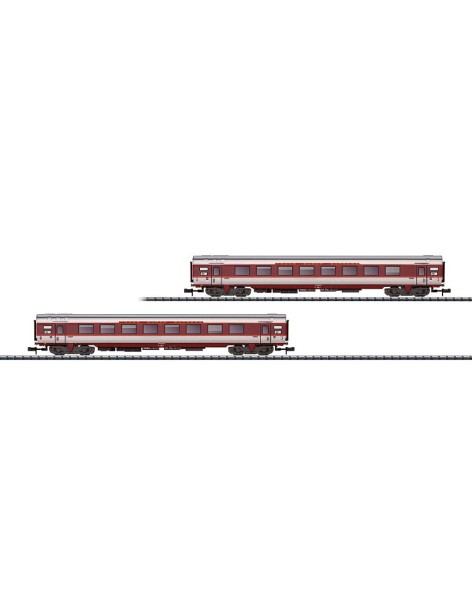 Set N°1 de 2 voitures SNCF Grand Confort