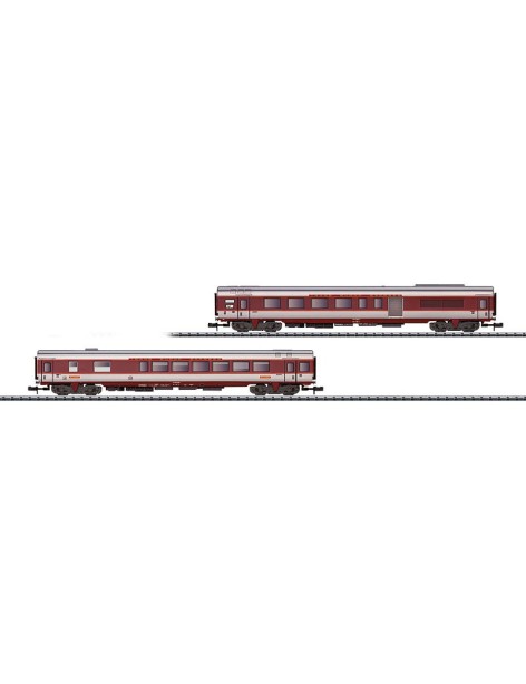 Set N°2 de 2 voitures Grand Confort SNCF