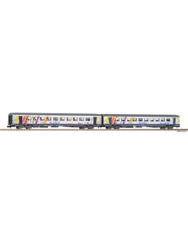 Set of 2 SNCF VTU carriages...