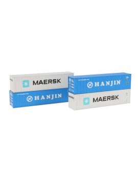 Set of 4 Maersk and HANJIN...