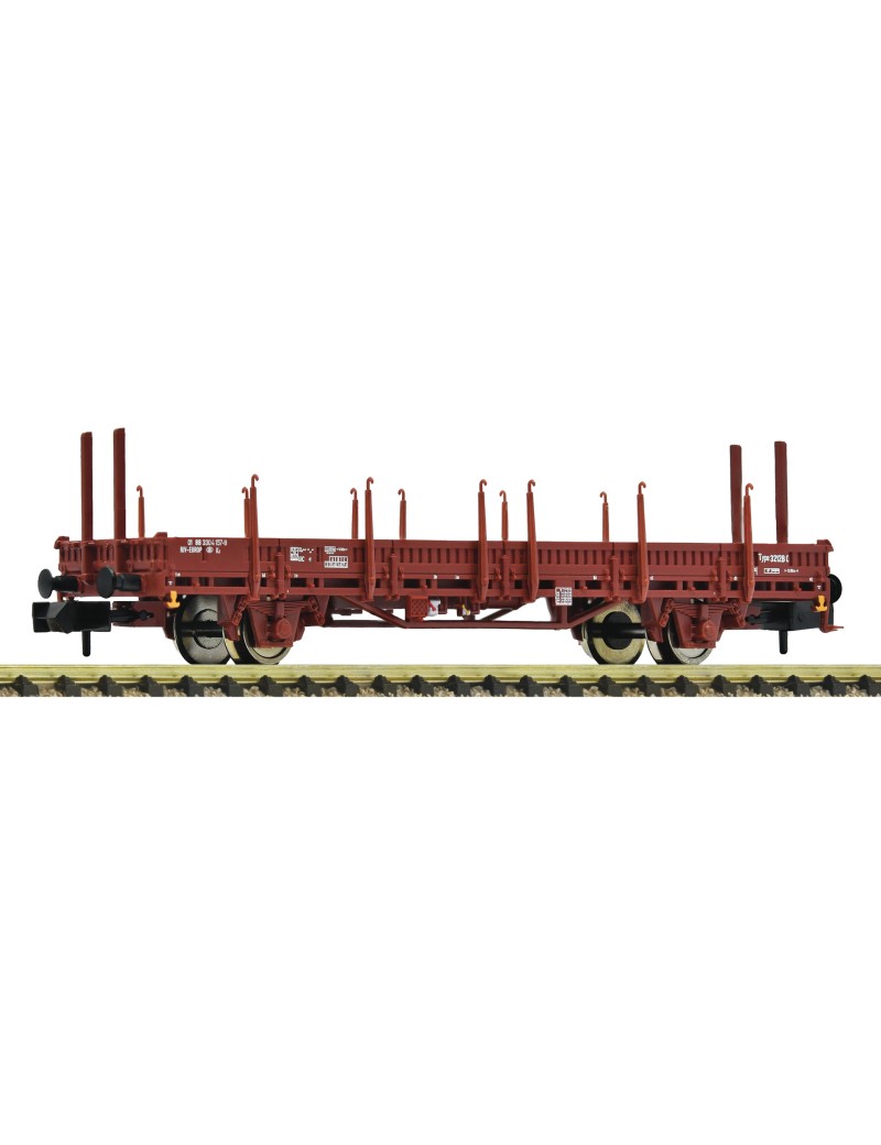 SNCB Ks flat wagon with skates