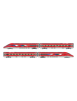 Train rapide Frecciarossa 1000 FS Trenitalia numérique sonorisé