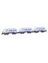 Set of 3 SBB Uacs cement silo wagons Holcim