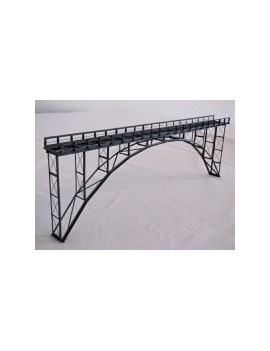 Pont métallique avec arche à voie unique 32 cm
