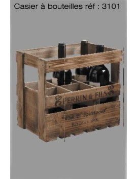 Set of 4 bottle racks