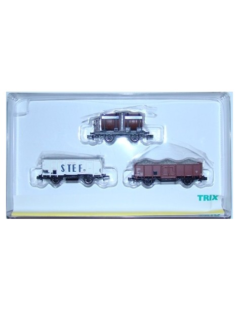 Set of 3 SNCF wagons era IIIa