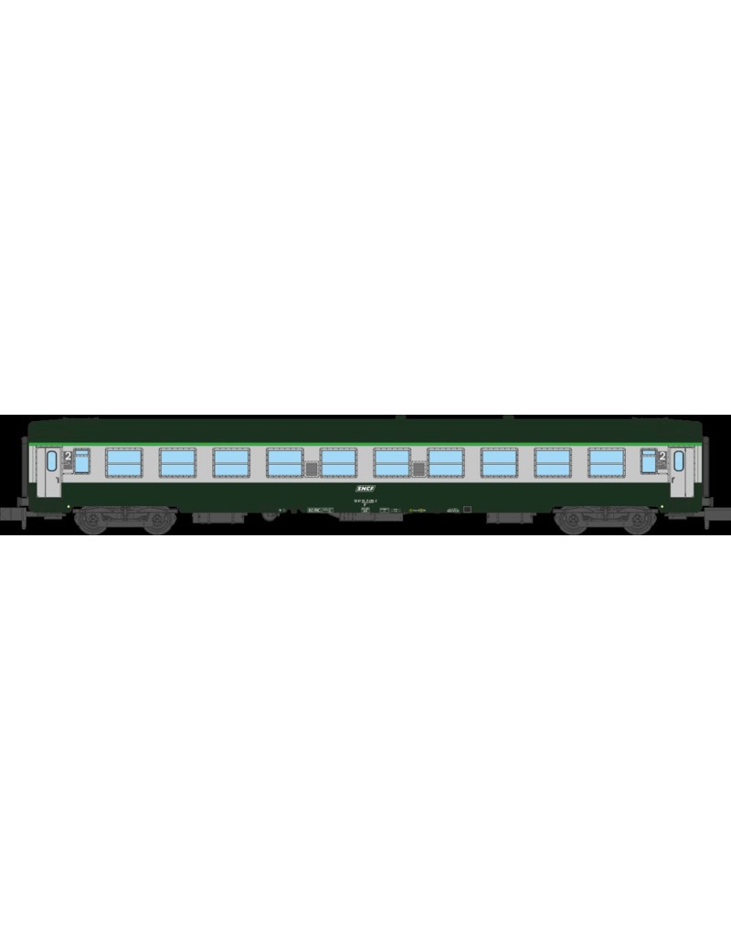 Set de 2 voitures UIC B10 SNCF époque IVc/Va