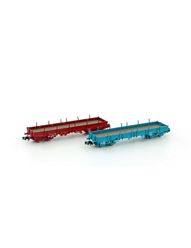 Set Of 2 Remms Wagons SNCB And B-Cargo