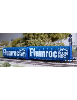 Wagon bâché double Lails SNCF FLUMROC