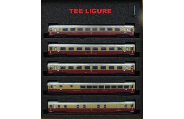 Exclusivité Trains160 : rame Ligure TEE FS époque IV PIRATA