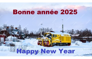 Trains160 vous souhaite une très bonne année